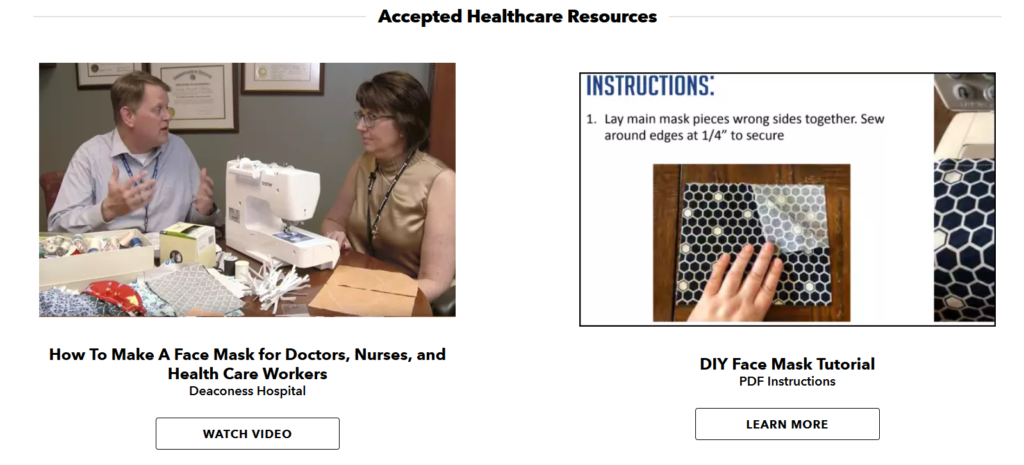 Accepted Healthcare Resources