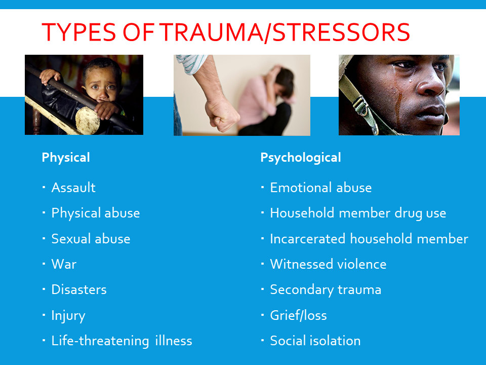 Types of Trauma/Stressors