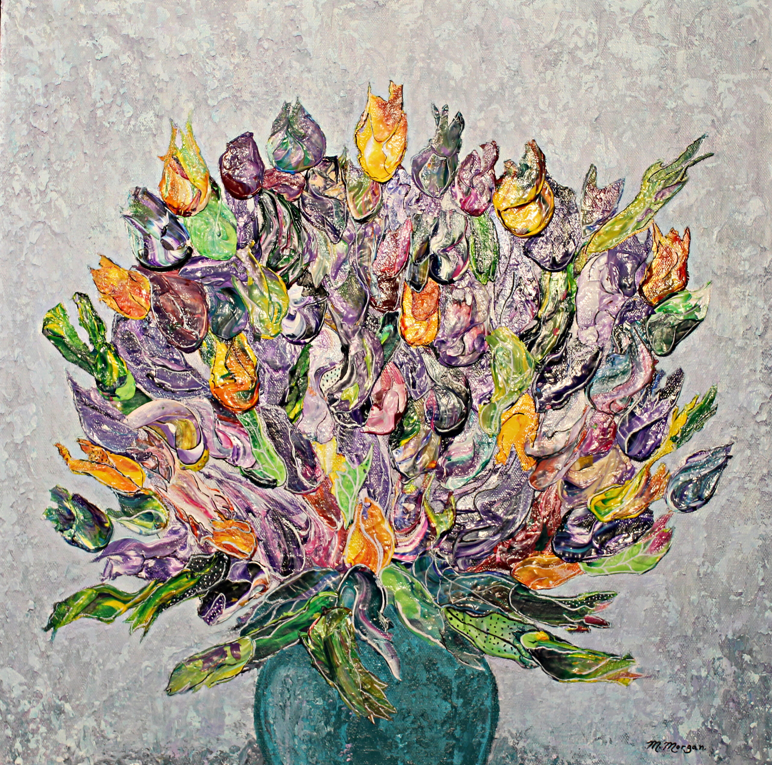 Blooming Fantasy // Mary Morgan // Acrylic on Canvas